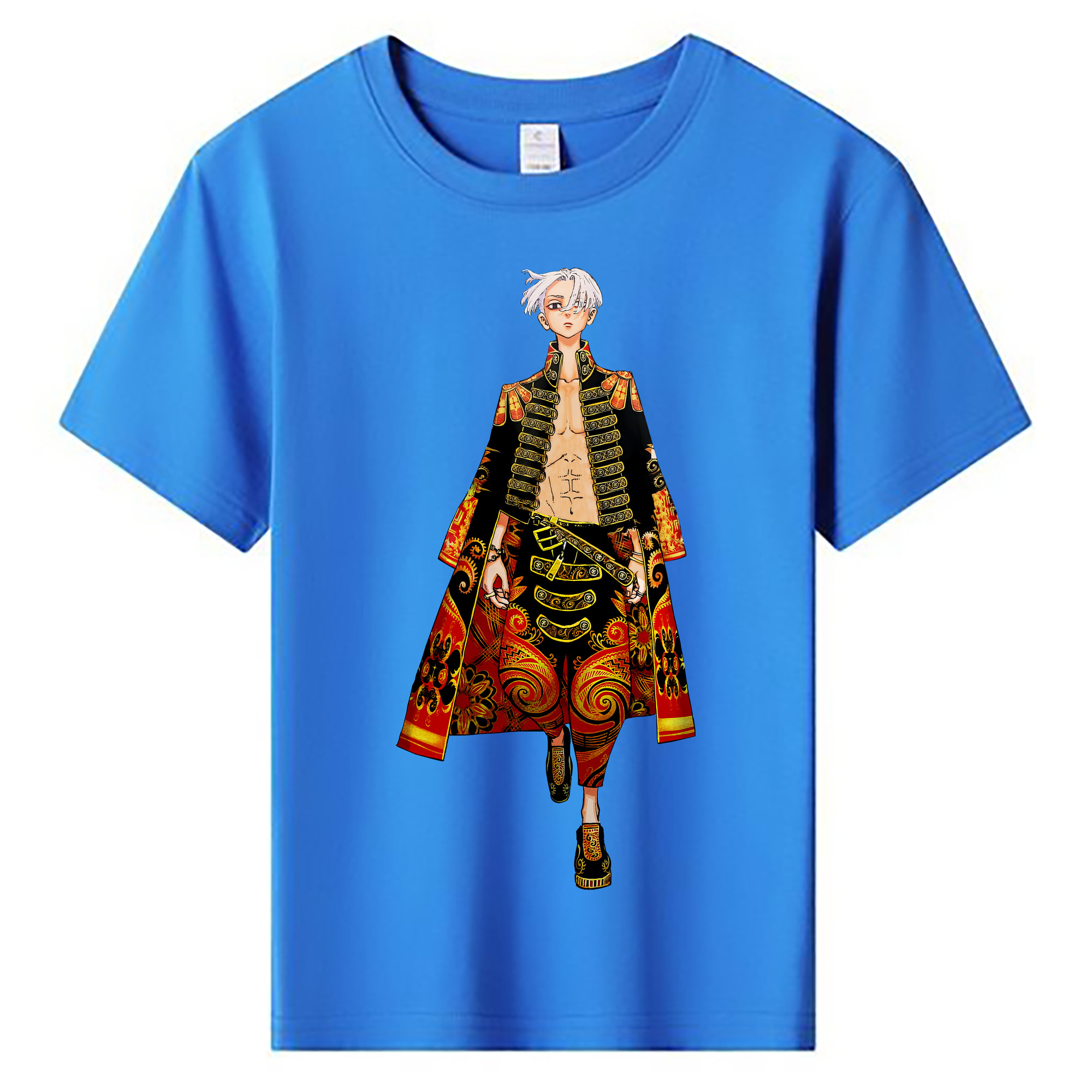 （画像用） 東京リベンジャーズ Tokyo Revengers 綿100％キッズTシャツ（フロントプリント）